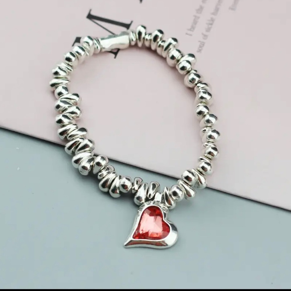 Pink heart bracelet ❤️